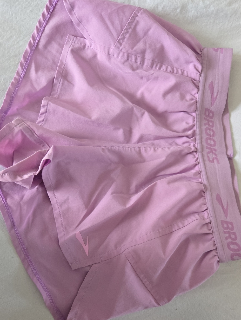 Brooks Women's Light Purple Athletic Shorts